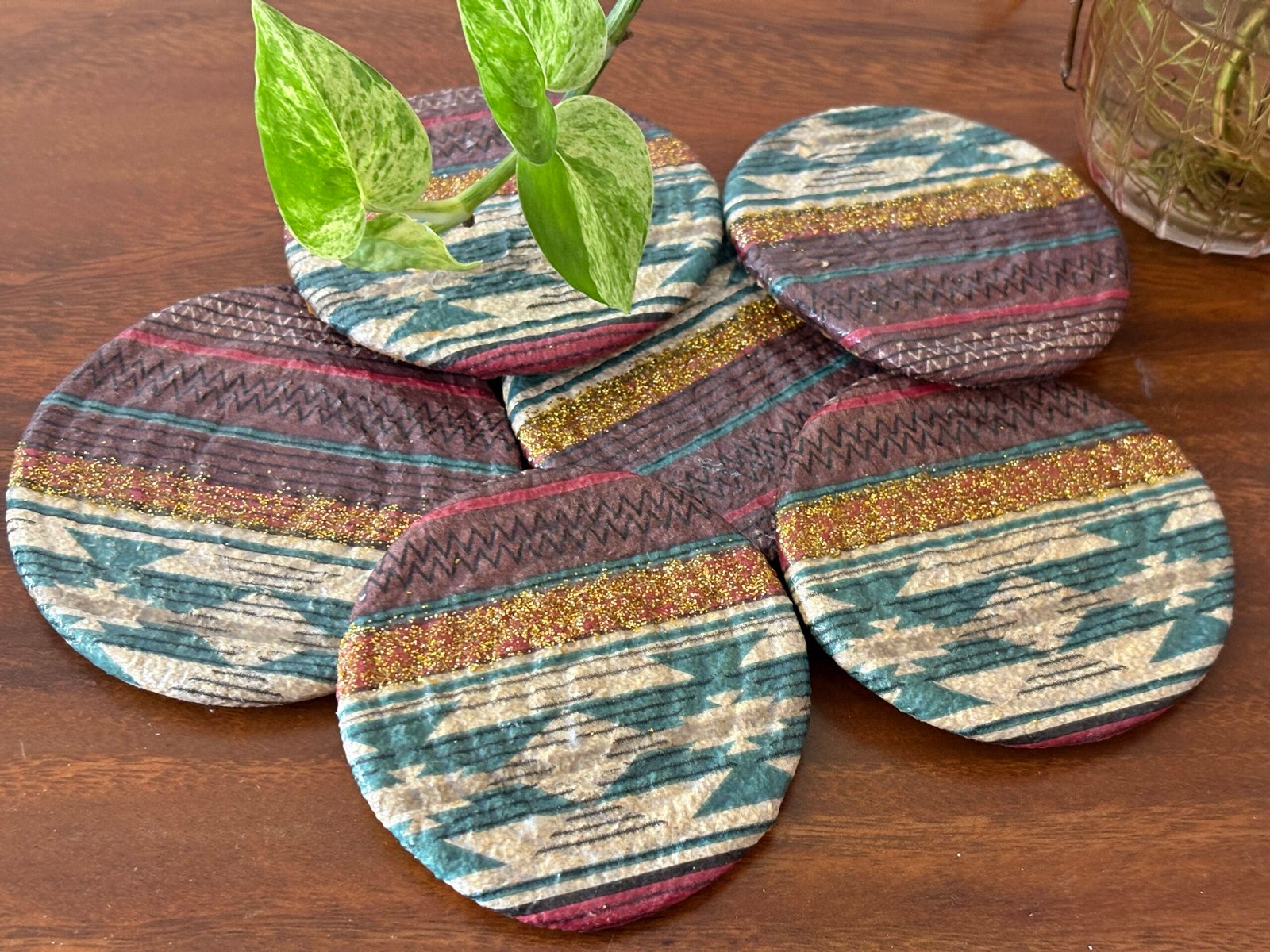 Misa DesertGlow Coasters- Set of 6 4 Misa DesertGlow Coasters- Set of 6 - Image 3