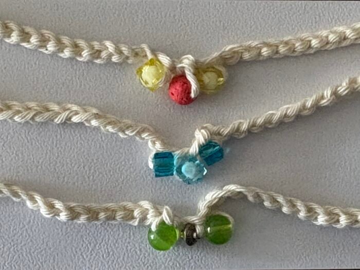 Misa Ivory Beaded Crochet Rakhi 24 IMG 3981