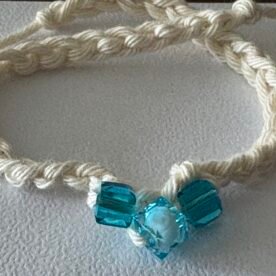 Misa Ivory Beaded Crochet Rakhi 4 IMG 3983