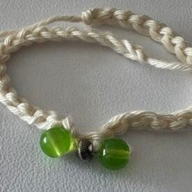 Misa Ivory Beaded Crochet Rakhi 5 IMG 3984