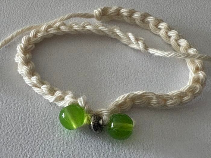 Misa Ivory Beaded Crochet Rakhi 18 IMG 3984