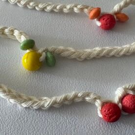 Misa Ivory Beaded Crochet Rakhi 3 IMG 3990